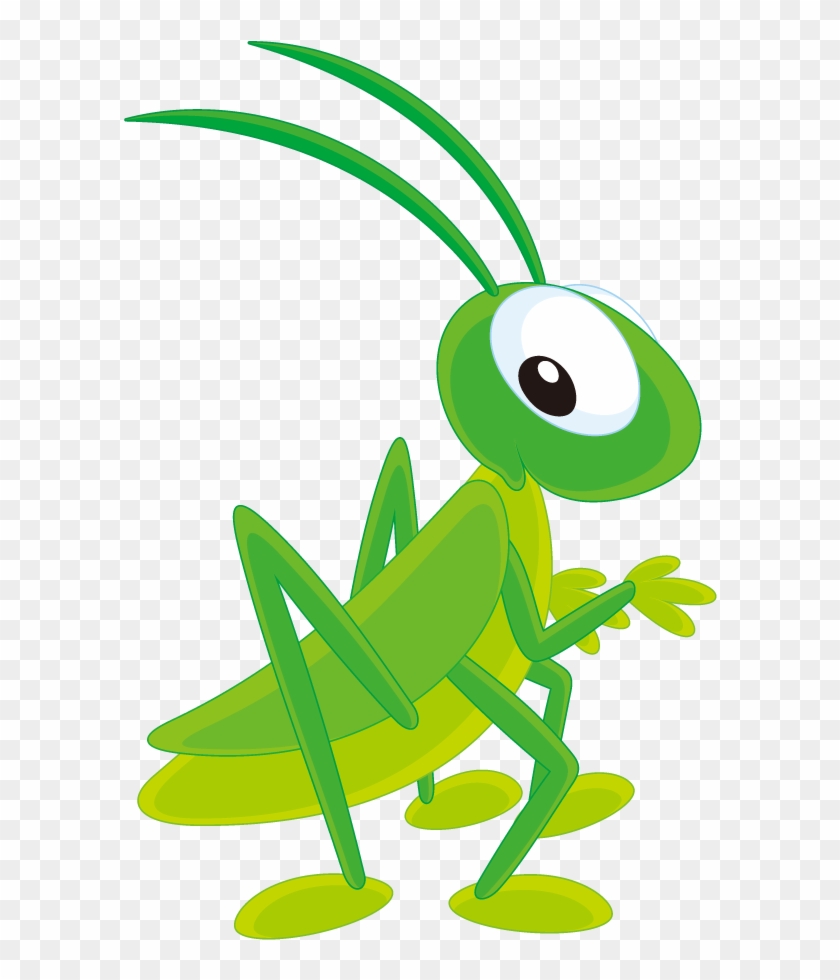 Cover Clip Insect - Imagenes De Grillos Animados - Png Download