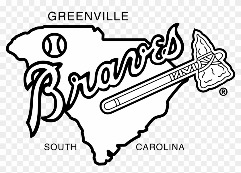 Svg Greenville Braves - Atlanta Braves Clipart #2532774