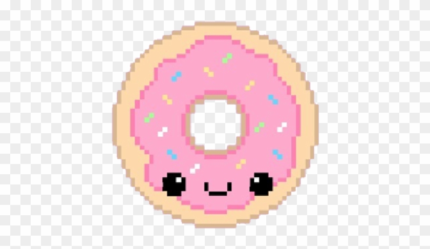 #dona #donas #donut #donuts #pixel #pixels #pixelated - Pixelated Donut Png Clipart