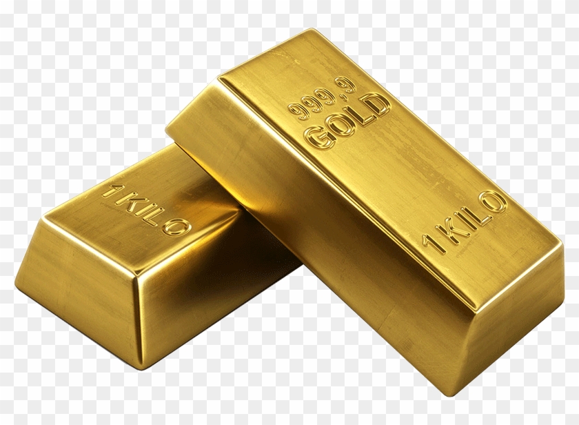 Golden Bar Png - Gold Bars Transparent Png Clipart