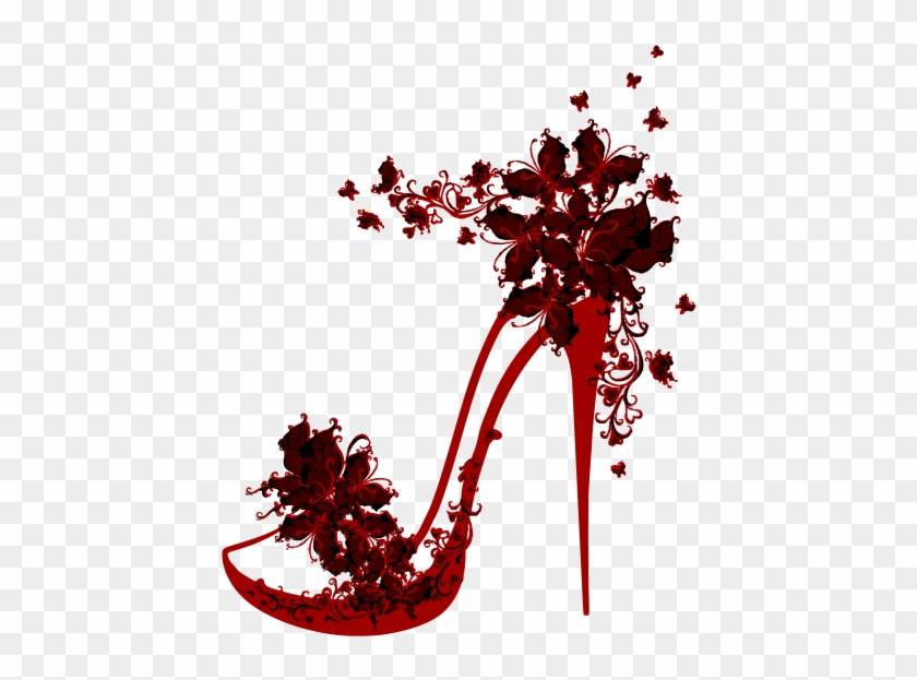 Dibujo Zapato Tacon Alto Clipart #2533294