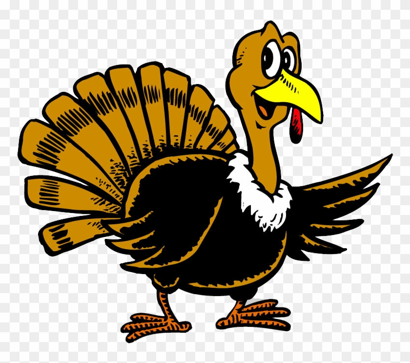 Turkey Clipart Basketball - Turkey Cartoon Png Transparent Png #2533664