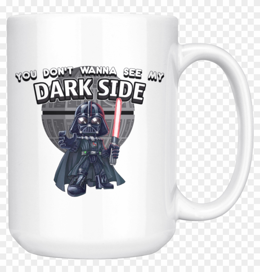 Star Wars Darth Vader You Donot Wanna See My Dark Side - Beer Stein Clipart #2533925