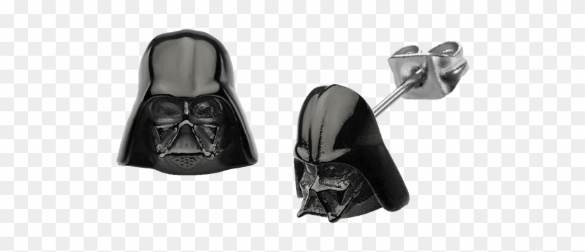 Star Wars Darth Vader 3d Stud Earrings Zing Pop Culture - Darth Vader Earrings Clipart #2534000