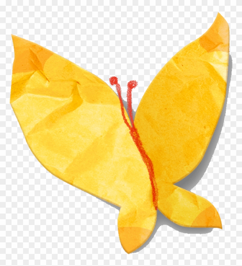 #blush #pink #kawaii #butterfly #yellow #yellowbutterfly - Kawaii Clipart #2534151