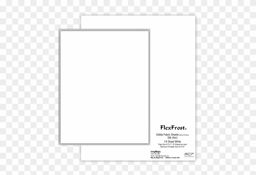 5"x11" Silk - Paper Clipart #2534261