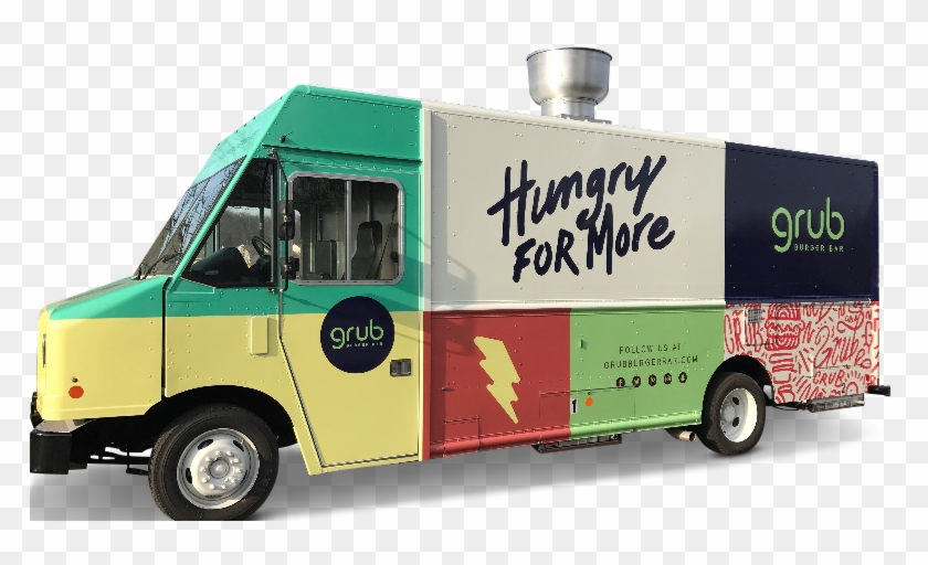 Food Truck Png Transparent Background - Van Clipart
