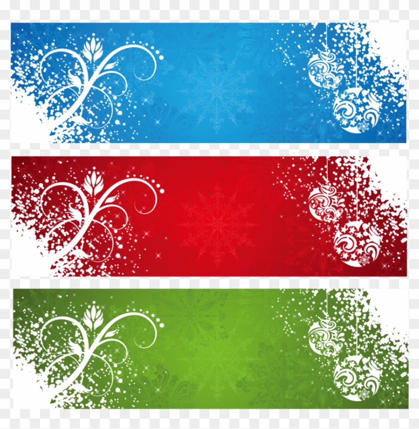Free Banner Design Vector - Christmas Vector Clipart #2534914