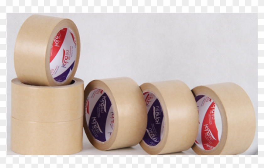 Self-adhesive Brown Kraft Paper Tape - Label Clipart #2535208