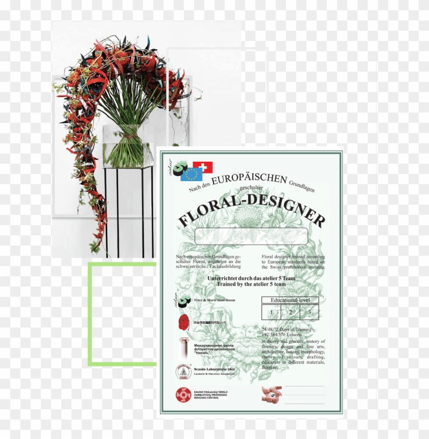 International 72-day Floral Design Course - Floral Design Clipart