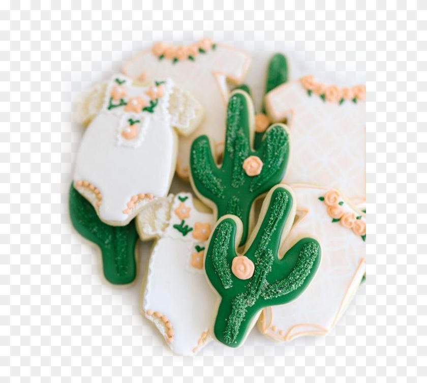 To The Cookies - Succulent Baby Shower Cupcake Clipart #2535564