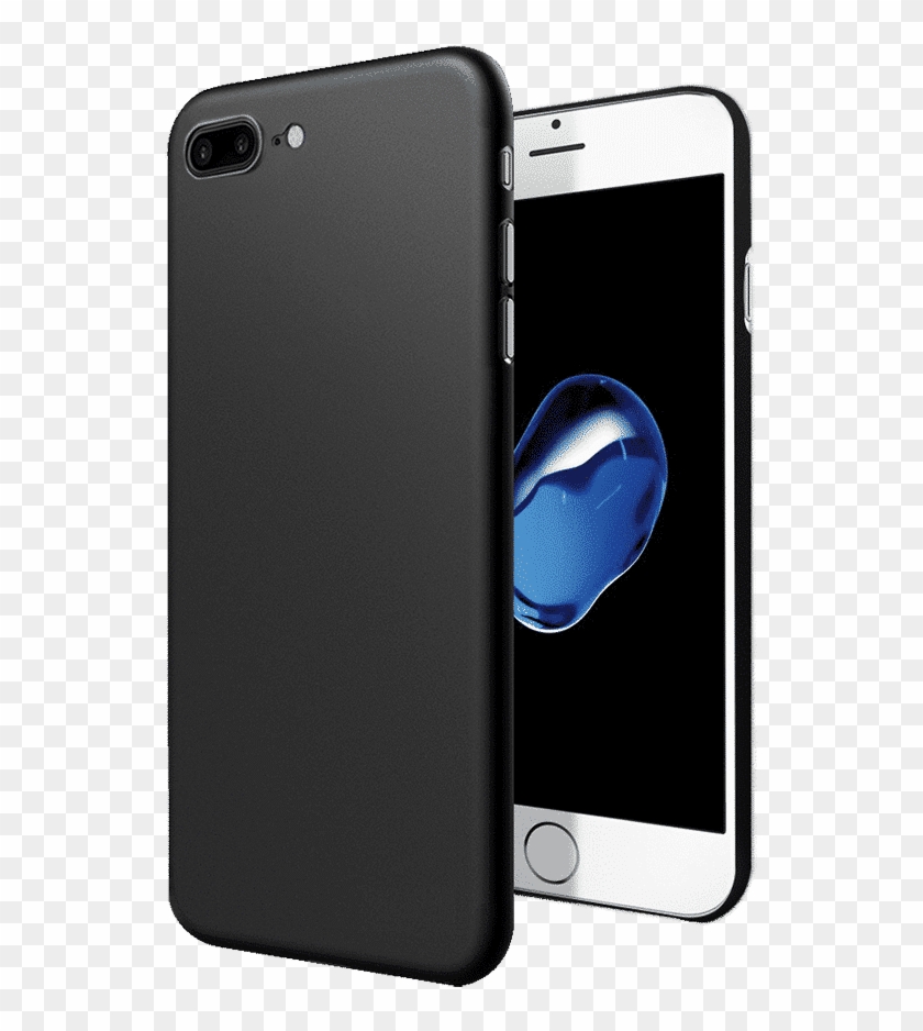 Dailyobjects Air Thin Black Case For Iphone 8 Plus - Iphone Clipart #2535715