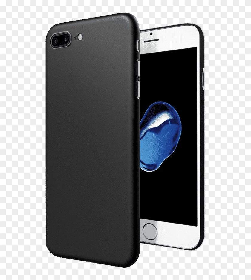 Dailyobjects Air Thin Black Case For Iphone 8 Plus - Iphone Clipart