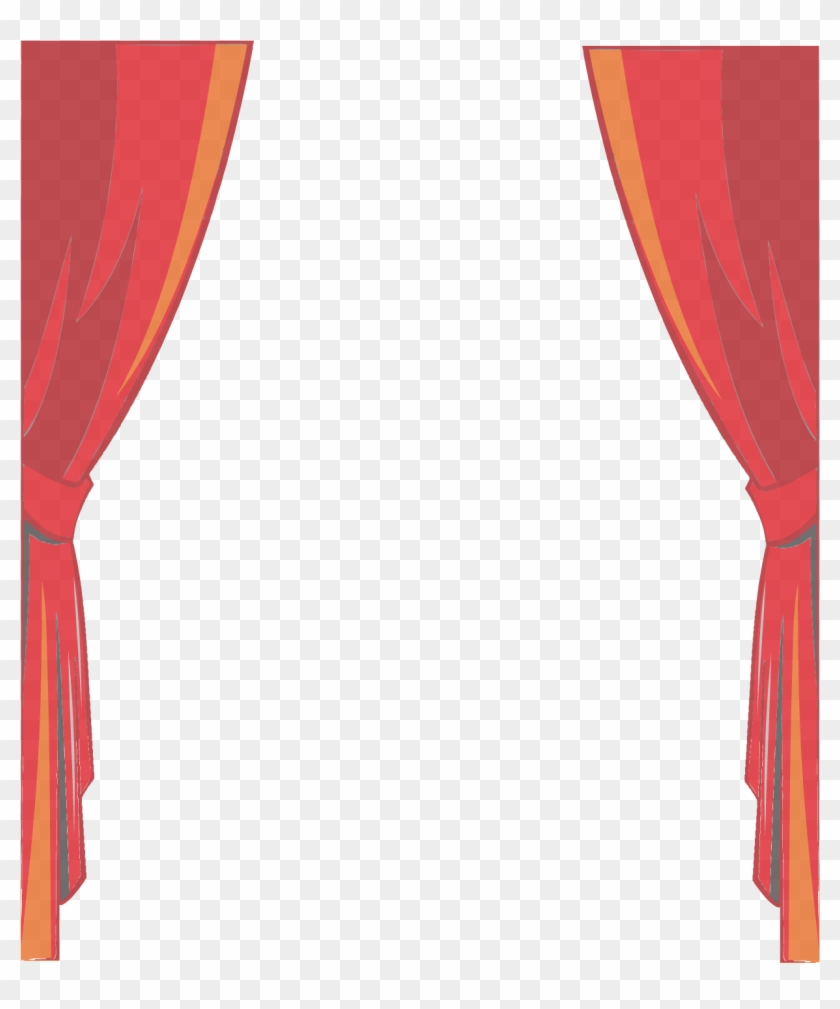 Cartoon Stage Png - Window Valance Clipart #2535869