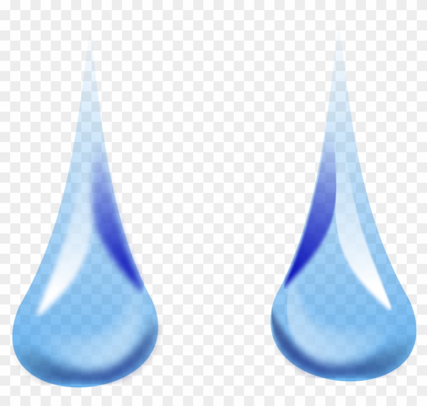 Free Raindrops Download Clip Art On And Ⓒ - Gota De Lagrima Png Transparent Png #2535966