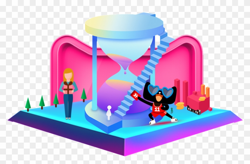 Promotion Stage Countdown Hourglass Png - Cartoon Clipart #2536007