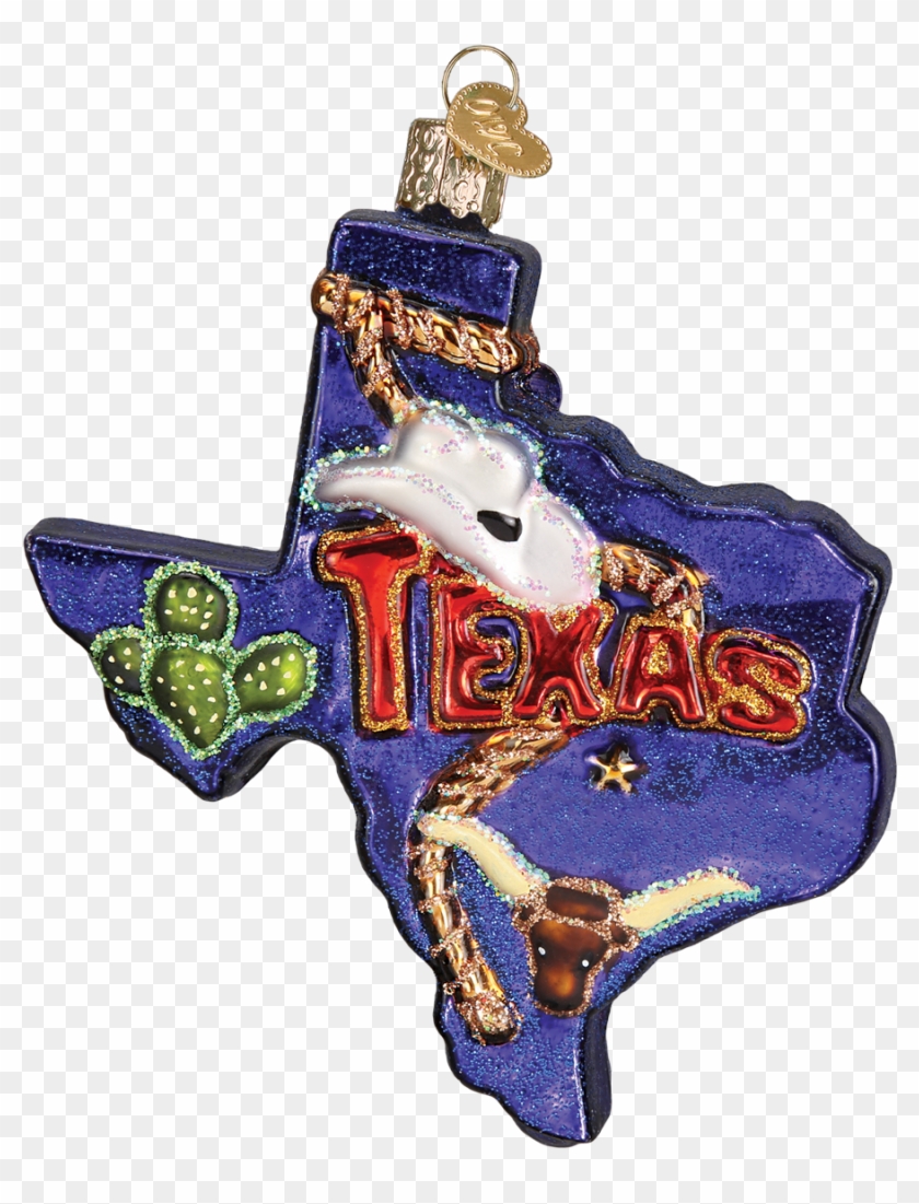 State Of Texas Ornament - Cross Clipart #2536107