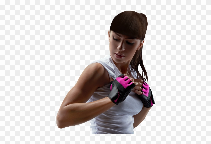 Muscles And Mascara Program - Black Woman Fitness Photography Clipart