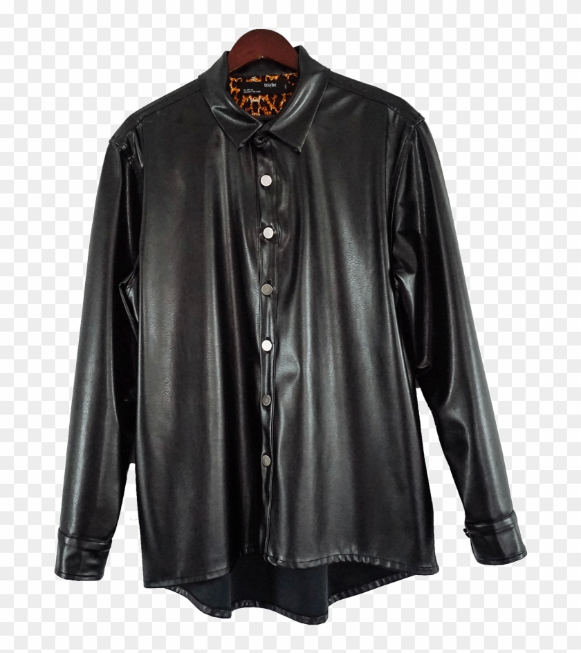 Leather-3 - Leather Jacket Clipart #2536677