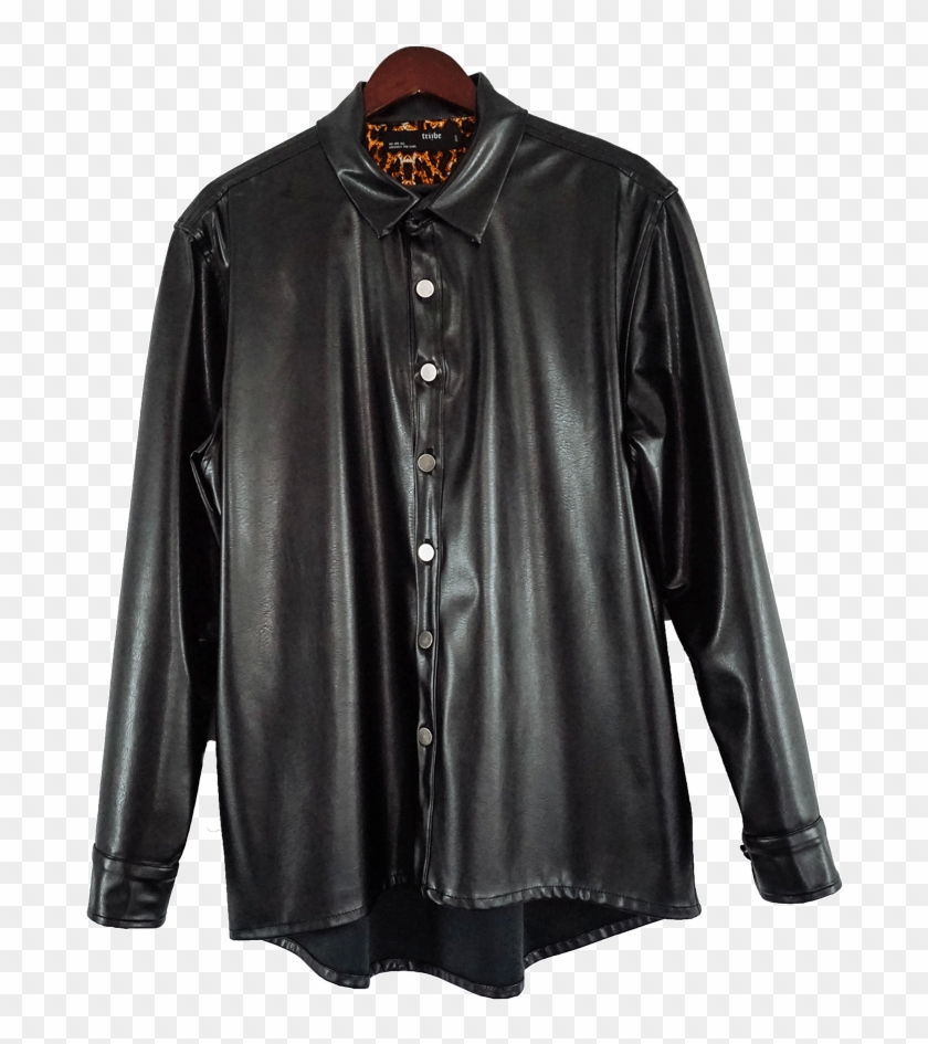 Leather-3 - Leather Jacket Clipart