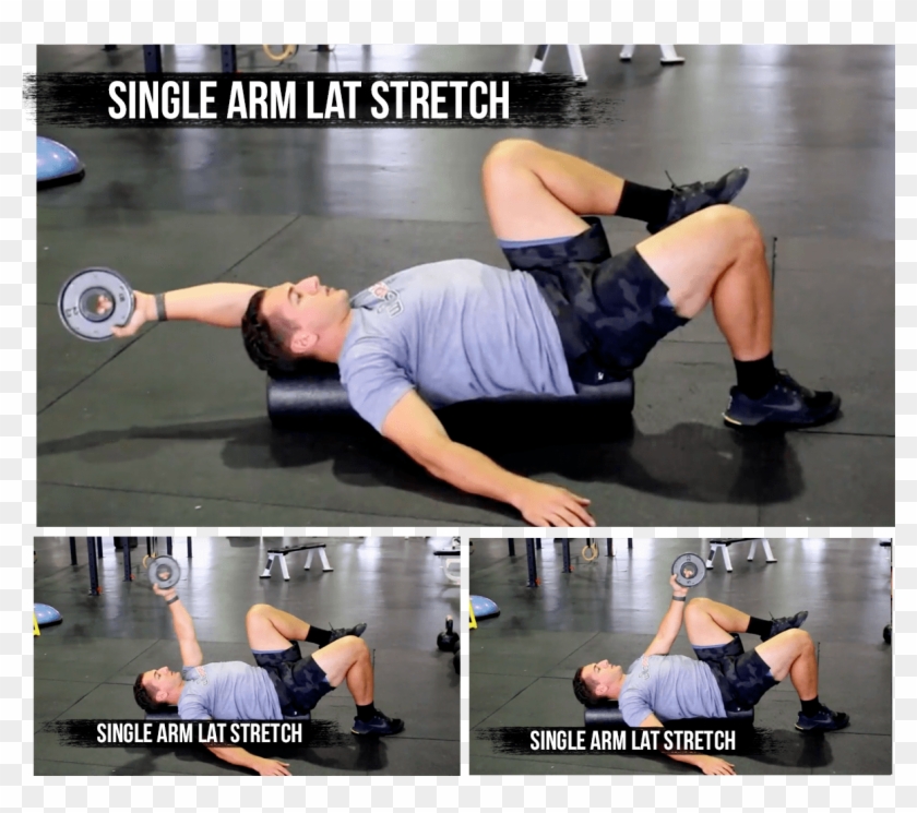Single Arm Lat Stretch - Press Up Clipart #2536812