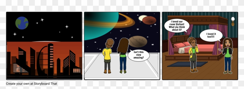 Trip To The Moon - Comics Clipart