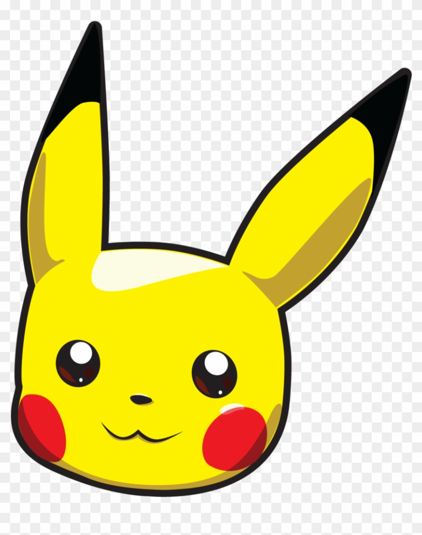 Pokemon Transparent Head - Pikachu Head Transparent Clipart