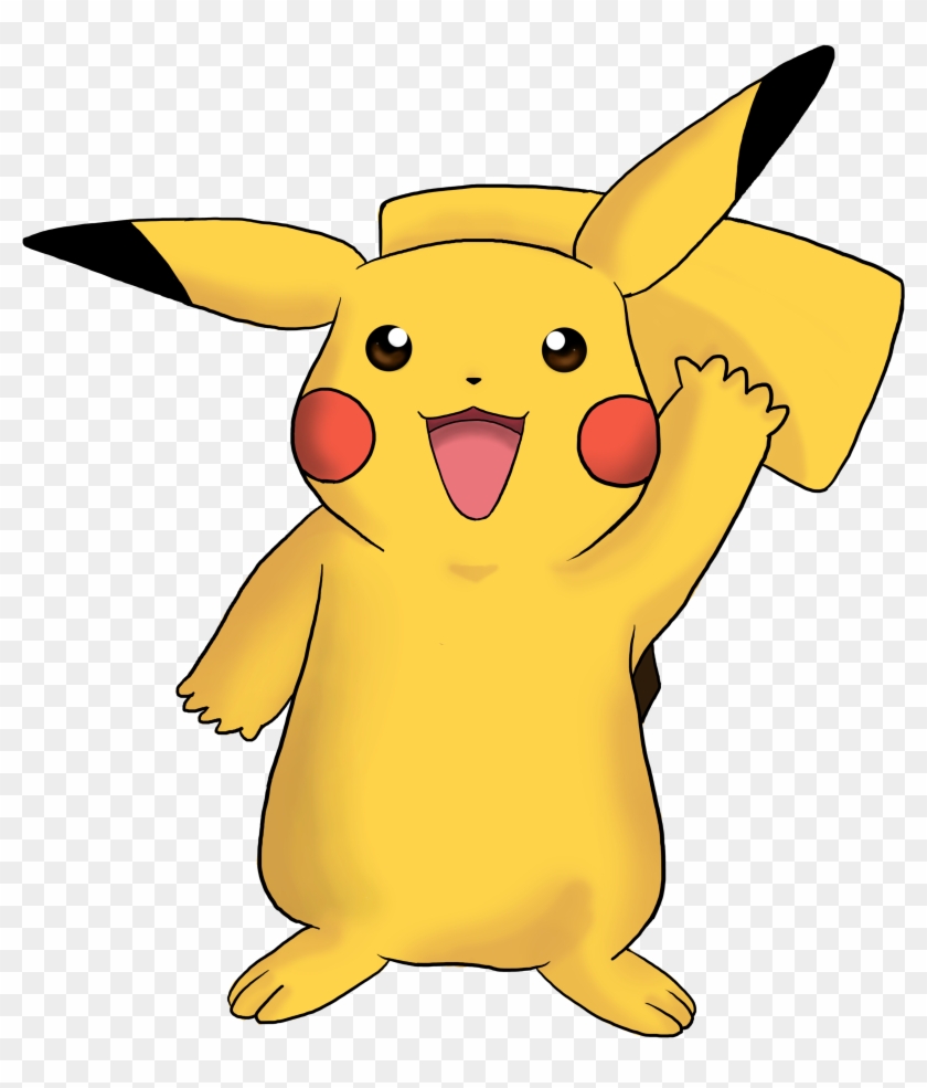 Illustrations » Pikachu - Como Se Pinta Pokemon Clipart