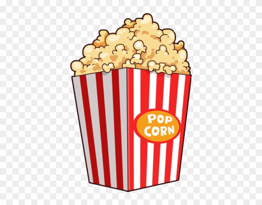 #sticker #popcorn #movie #snack 😛😍 #freetoedit - Popcorn Clip Art - Png Download