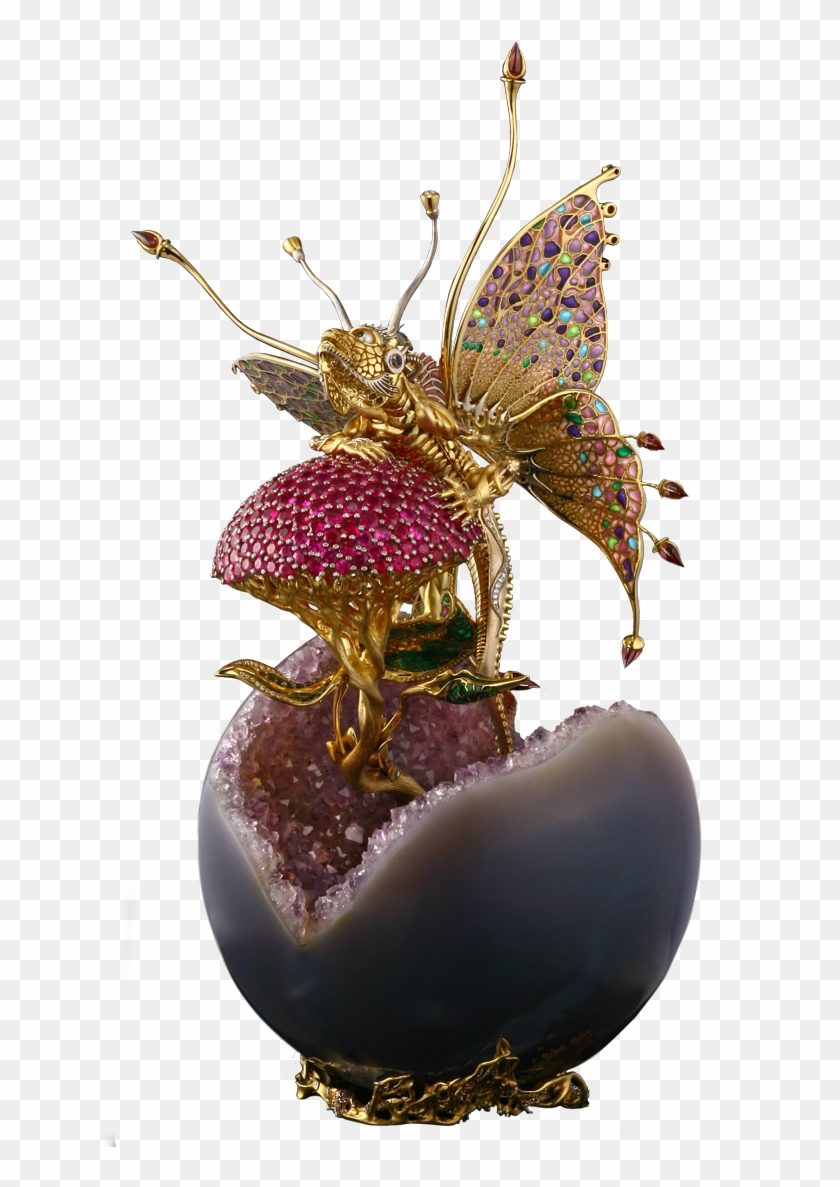 "born To Fly" - Floral Design Clipart