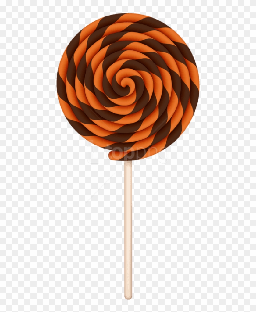 Free Png Halloween Swirl Lollipop Png Images Transparent - Halloween Lollipop Clipart #2537894