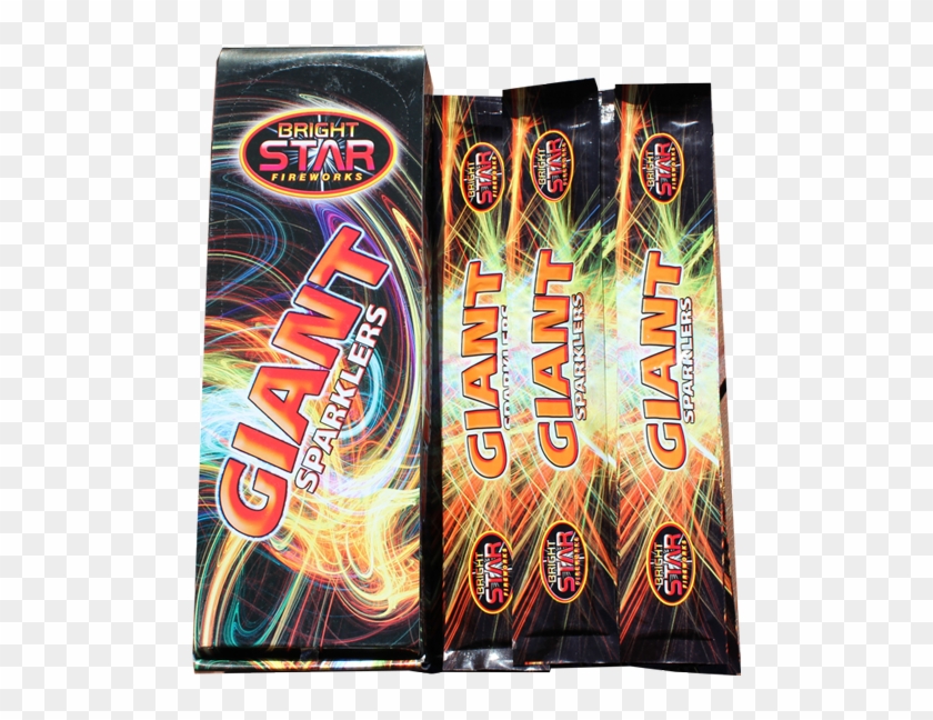 Giant Sparklers - Graphic Design Clipart