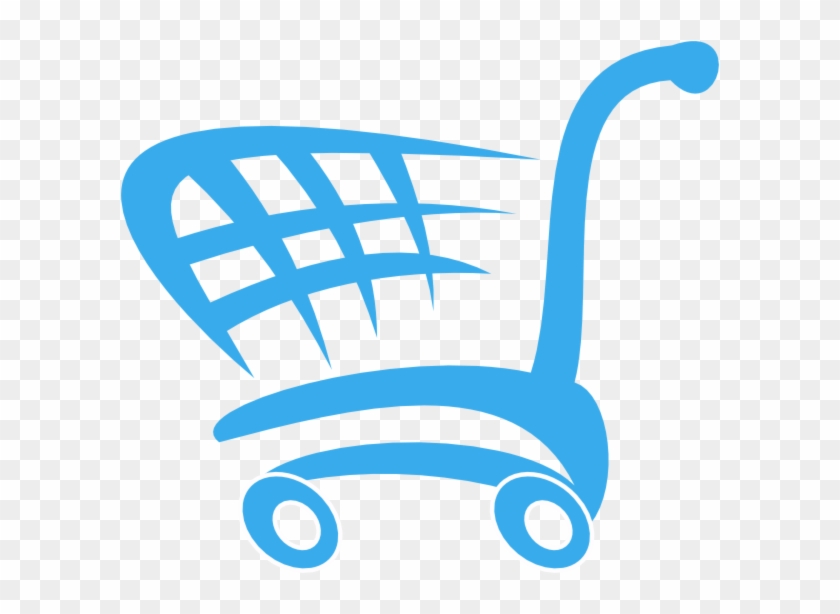 Original Png Clip Art File Shopping Cart Svg Images - Blue Shopping Cart Png Transparent Png