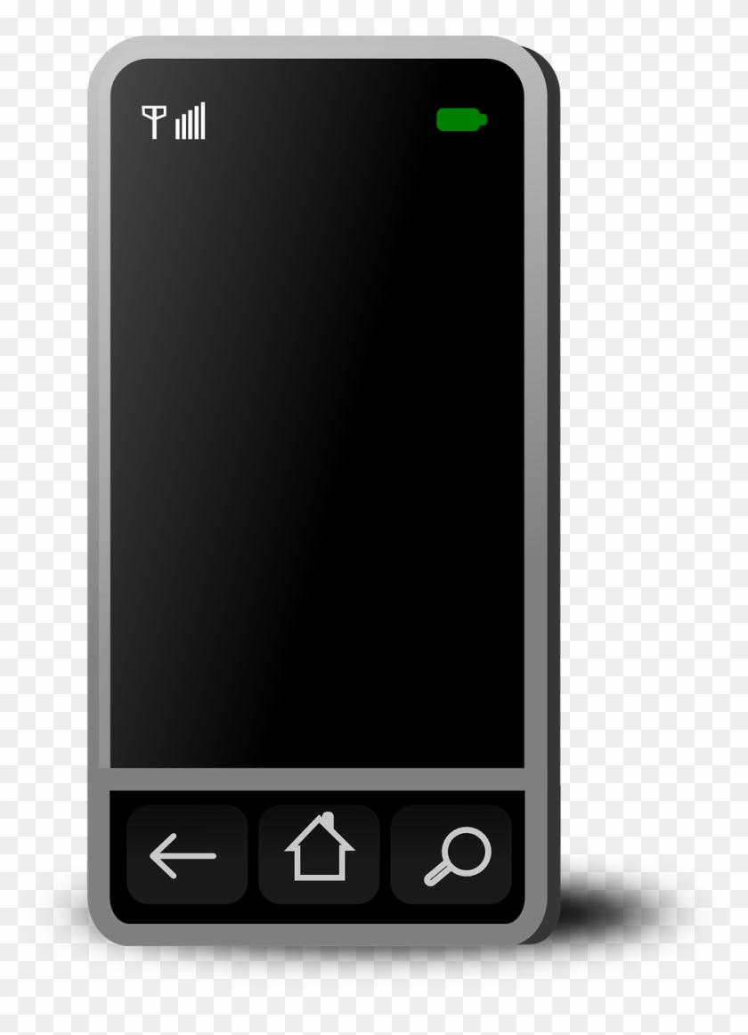 Smartphone Cell Phone Mobile - Smartphone Clipart #2539318