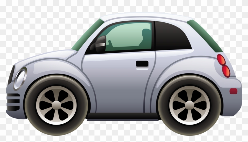 Carro, Ônibus, Metrô E Etc - Suv Car Cartoon Vector Clipart #2540121