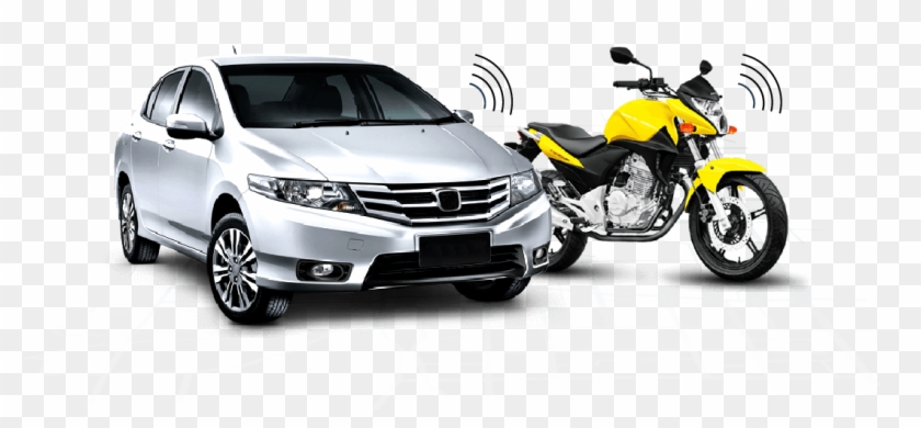 Porque Usar Um Rastreador Veicular - Carro E Moto Png Clipart