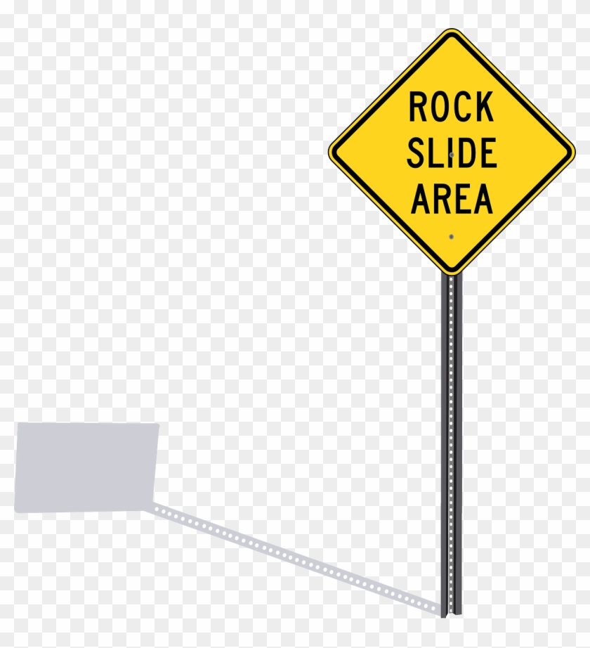 Road Slide Area Road Signs Png Image - Bus Stop Sign Board Png Clipart #2540203