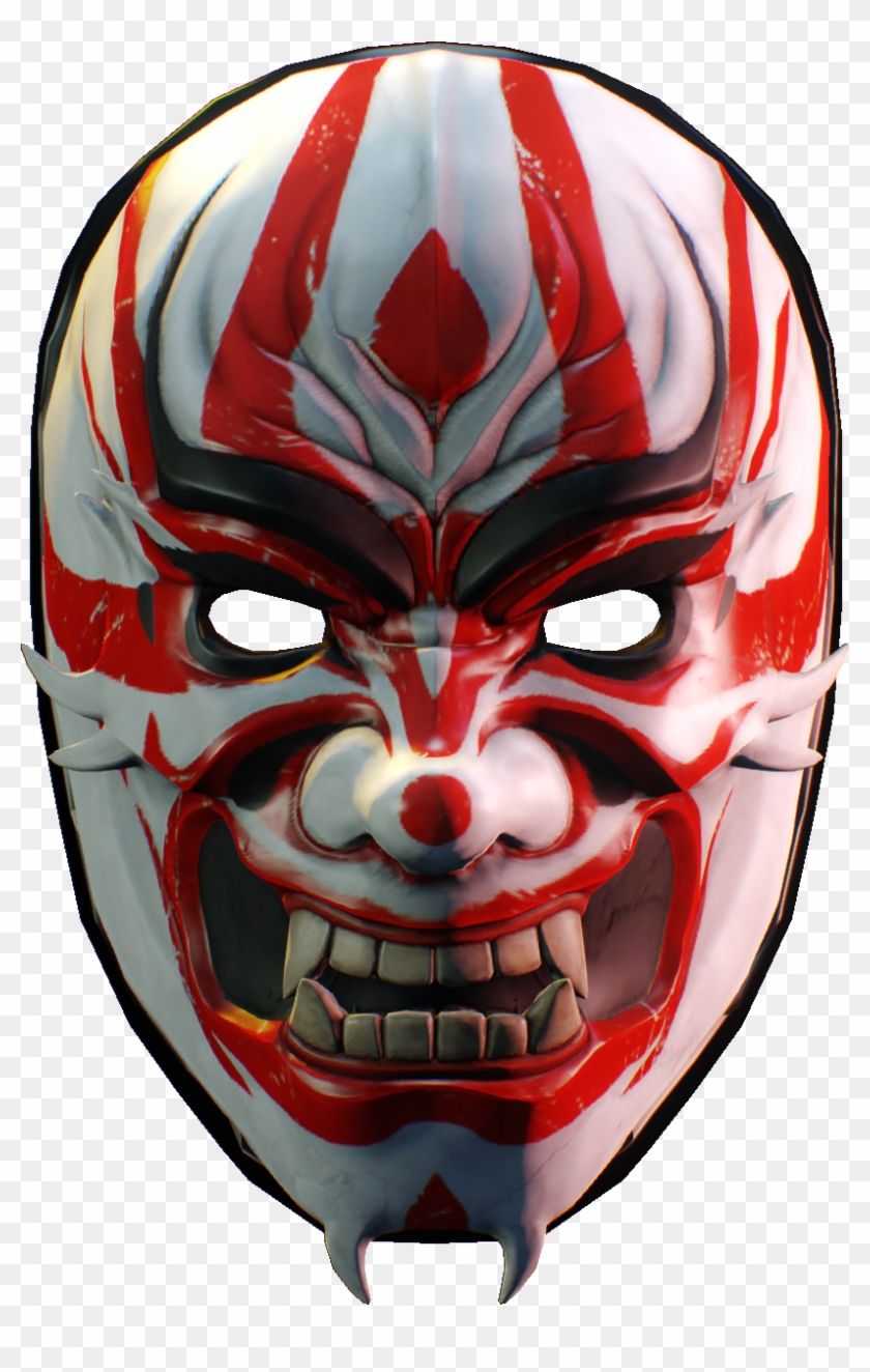 Payday 2 Mask Png - Payday 2 Yakuza Mask Clipart #2541029