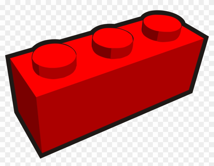 Brick Clip Is A Brick Lego Png Image - Lego Brick Transparent Background #2541059