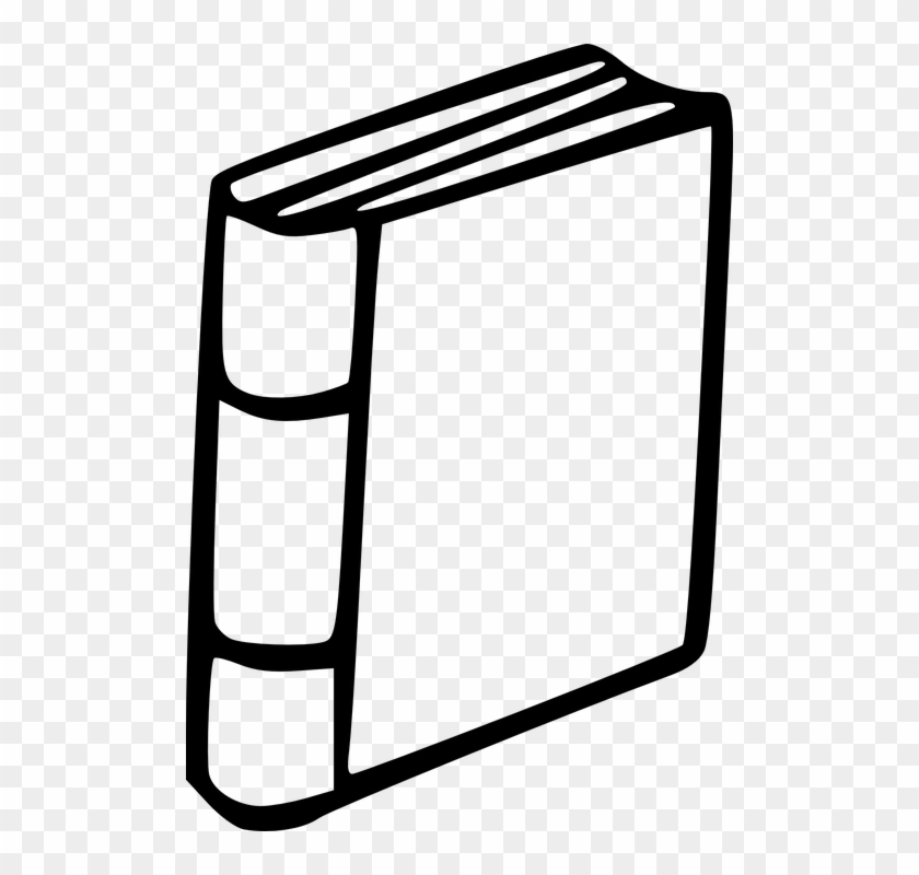 Book Clipart Black And White - Png Download #2541230