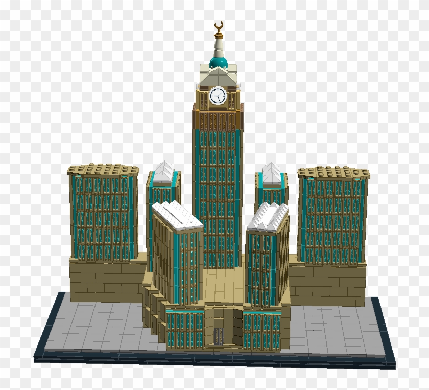 Lego Brick Tower Png - Lego Makkah Royal Clock Tower Clipart #2541236