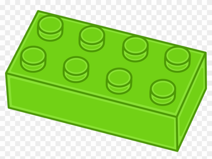 Brick Green Lego Png Image - Green Lego Clipart Transparent Png #2541326