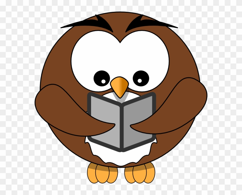 Reading Owl Clip Art , Png Download - Reading Owl Clip Art Transparent Png #2541451