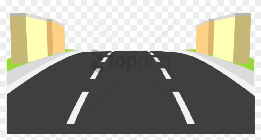 Free Png Road Png Png Image With Transparent Background - Straight Road Png Clipart #2541455