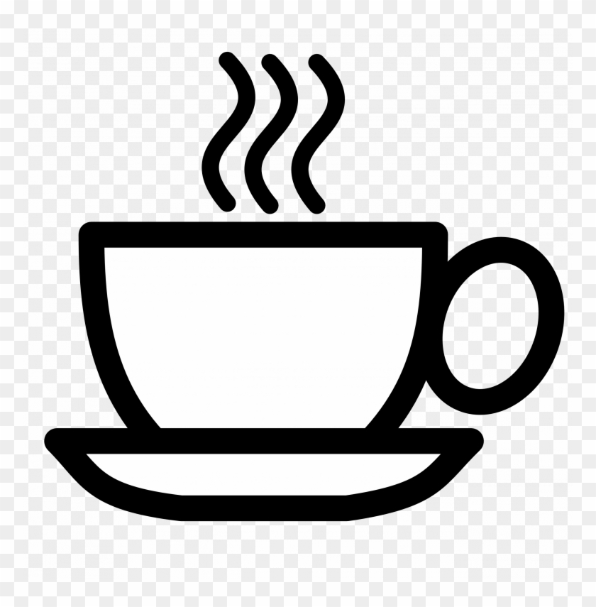 Vector Mug Cup - Coffee Black And White Clipart