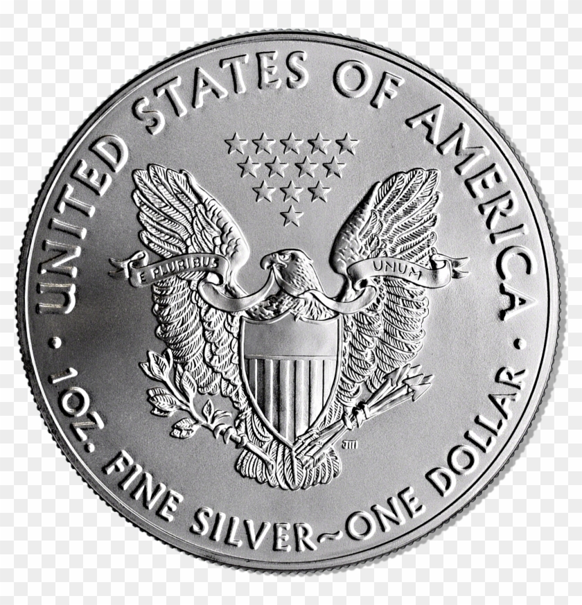 American Silver Eagle , Png Download - Emblem Clipart