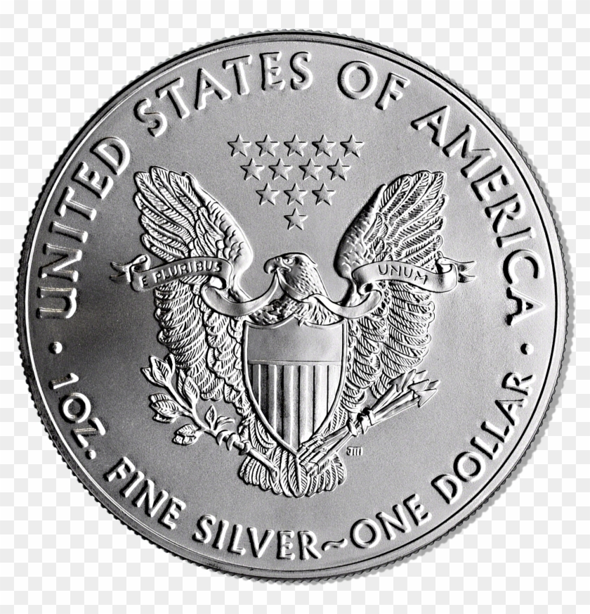 American Silver Eagle , Png Download - Emblem Clipart #2542406