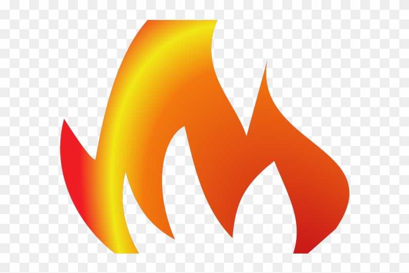 Drawn Flames Vector - Clip Art Fire - Png Download