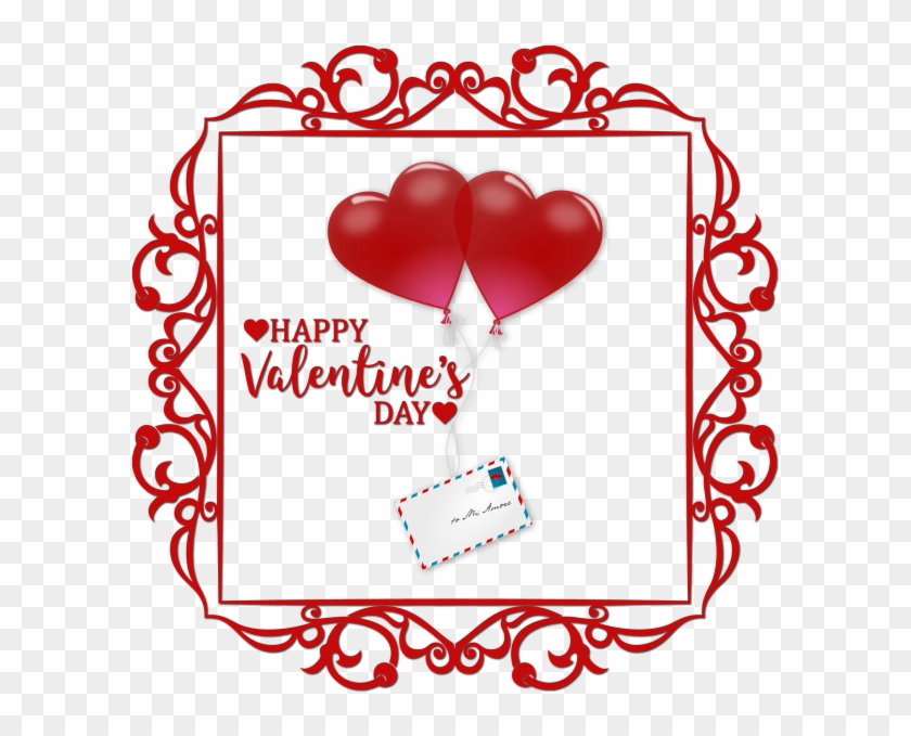 Valentine Balloon Hearts Background - Heart Two Heart Smile Clipart