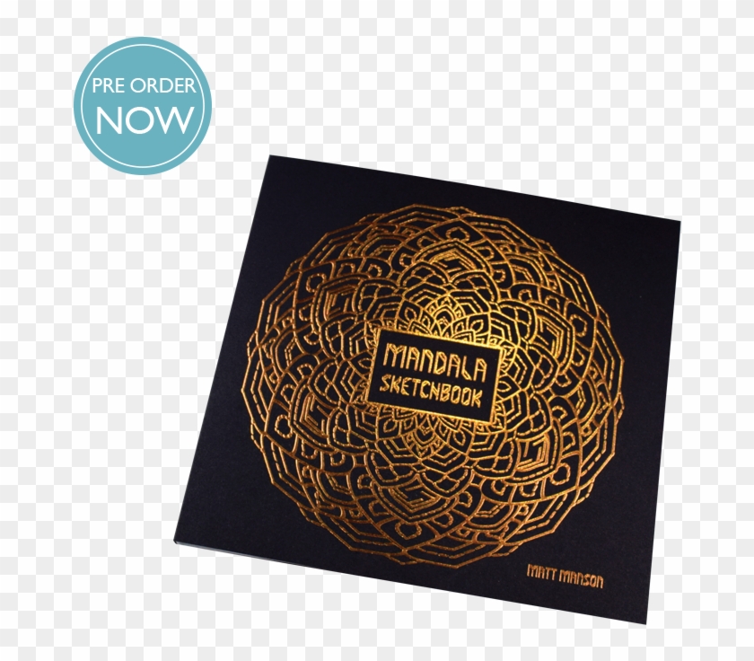 Pre Order Mandala Sketchbook Matt Manson - Circle Clipart #2543010